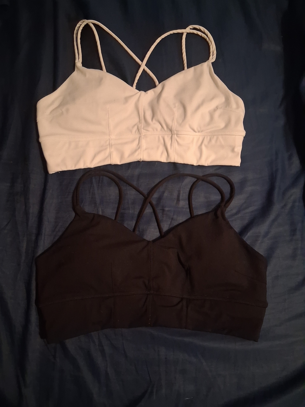 Comfort Stretch Bralette - Black & White